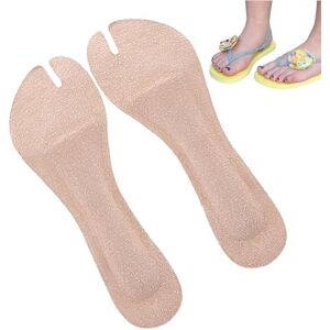 Generic Sandals Pad Adhesive Arch Support,Cuttable Forefoot Pads, Cuttable Cushion Inserts, Toe Padding Protectors for Slippers, Women, Thong Sandal