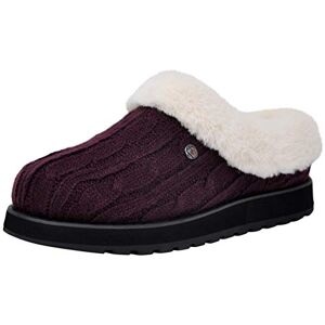 Skechers Bobs From Women'S Keepsakes Ice Angel Slipper, Wine, 6 W Us