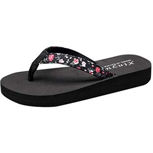 Iqyu Outdoor Shoes Women'S 41 Female Style Sandals Slippers Flat Beach Shoes Ethnic Sandals Women Sandals Women'S Half Shoes Trainers, Multicoloured, 4 Uk