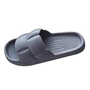 Generic Shower Slippers Men - Chunky Sandals Unisex Slippers For Women/men Non-Slip Ultralight Flat Soft Sandals Quick-Drying Soft Bathroom Slippers Pool Slides House Shower Shoes For Indoor & Outdoor