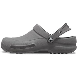 Crocs Unisex Bistro Graphic Clog, Black/Reflective, 3 UK