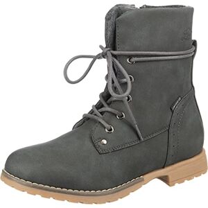 Lico Linea Fashion Boot, Gray, 3.5 UK