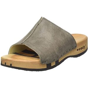 Woody Women's Anja Clog, Sand, 4 UK