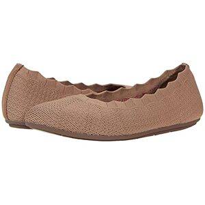 Skechers Modern Comfort Women's Cleo 2.0-Love Spell Loafer Flat, Mocha, 7 UK