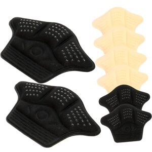 FRCOLOR 4 Pairs Heel Cushions for Back of Heel Shoe Filler for Too Big Shoes Women Toe Inserts for Shoes Too Big Shoe Heel Grips Insert for Shoes That are Too Big Foam Miss Feet Loafers