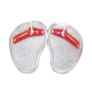 Mobestech Cushions for Thong of Foot Pads Sandalias High Heel Cushion Insert Thong Toe Guard Forefoot Cushion Washing Capsules Sandals Flip-Flops Forefoot Pads Women's High Heels