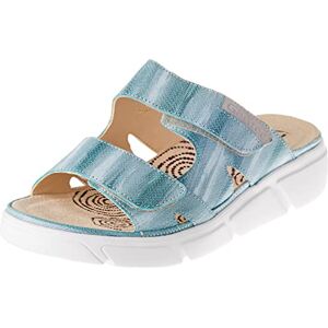 Ganter Women's Halina Slipper, Turquoise, 3.5 UK