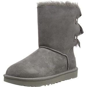 UGG Women's Bailey Bow Ribbon CLASSIC BOOT, Grey, 5 UK