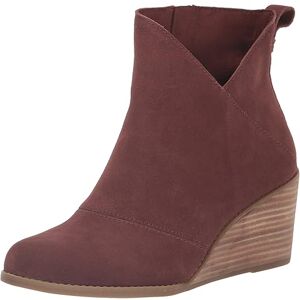 TOMS Women's Sutton Ankle Boot, Chesnut Suede, 10 UK