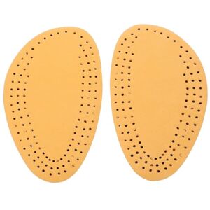 minkissy Forefoot Cushion Shoes Dressy Heels for Women Toes Push High Heel Cushion Metatarsal Foot Pads Half Insoles for Men Leather Latex Half Insoles Mens Trainers Carpet High Heels Miss