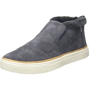 TOMS WOMEN PAXTON BOOT Forged Iron Grey Suede UK10/EU43.5