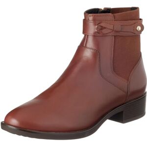 Geox Women's D Felicity Ankle Boot, Brown, 10 UK