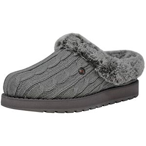 Skechers Bobs From Women'S Keepsakes Ice Angel Slipper, Grey, 7.5 W Us