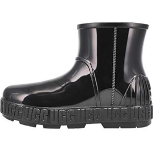 UGG Women's DRIZLITA Rain Boot, Black, 4 UK