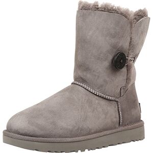 UGG Women's Bailey Button Ii Classic Boot, Grey, 8 UK