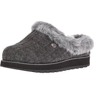 Skechers Women's Keepsakes Ice Angel Slipper, Grey, 3.5 UK Wide