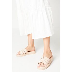 Oasis Bramble Flatform Mule Sandalsblush Blush,Black 8,7,5,3,6,4 female