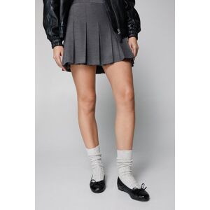 NastyGal Crinkle Bow Front Ballet Flats