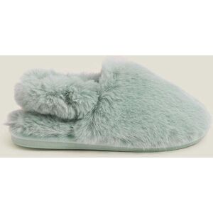 Accessorize Faux Fur Slingback Slippers