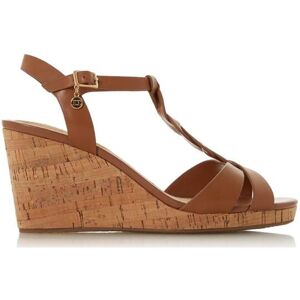 Dune London 'Koala' Leather Wedges