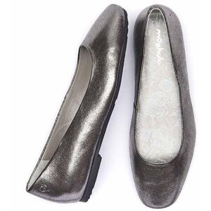 Moshulu 'Modotti'  Metallic Square Toe Ballerina Flats