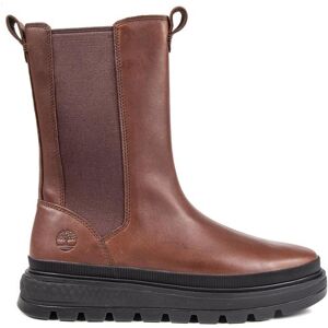 Timberland Womens Ray City Chelsea Boots - Brown Leather - Size Uk 4