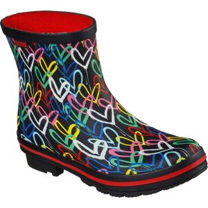 Skechers Rain Check Raining Love Patterned Womens - Black - Size Uk 3