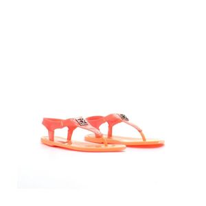 Calvin Klein Jeanne Womens Orange Sandals Patent Leather - Size Uk 5