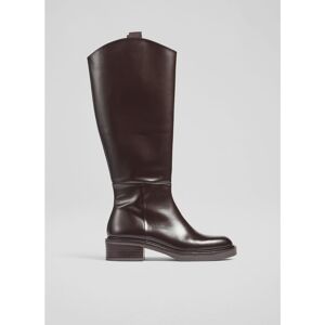 Lk Bennett Womens Lauren Knee Boots,Chocolate - Brown - Size Uk 5