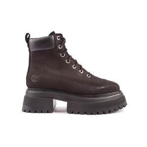 Timberland Womens Sky 6 Inch Boots - Black Nubuck - Size Uk 8