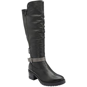 Lotus Sadie Leather Boots D Fit Black 3 female