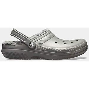 Crocs Fleece Lined Classic Clog Slate/grey 4 Female