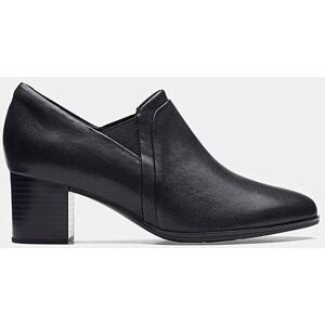 Clarks Loken Heeled Shoes Wide Fit Black 8 female