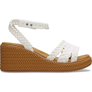 Crocs Brooklyn Wedge Chalk 4 female