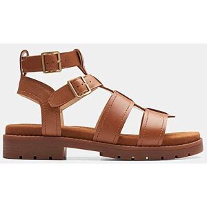 Clarks Orinoco Cove Buckle Sandal D Fit TAN 4 female