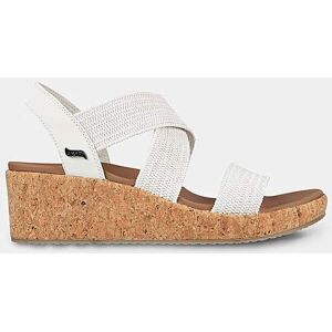 Skechers Beverlee Love Stays Wedge E Fit White 5 female