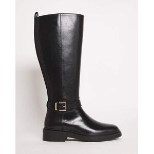 JD Williams High Leg Boot E Fit Super Curvy Calf Black 9 female