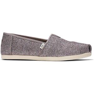 Toms Alpargata Espadrille D Fit Silver 3 Female