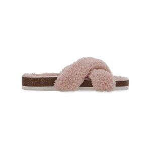 Simply Be Footbed Slipper Wide Fit Dusky Pink 6 Female