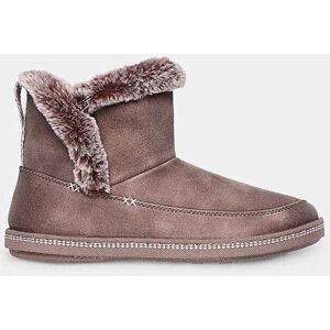 Skechers Cosy Campfire Bootee Slippers Dark Taupe 7 female