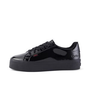 Kickers Youth Womens Tovni Stack Patent Leather Black- 13165216
