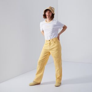 Kickers Women's Drill Carpenter Trouser Yellow- 13165276