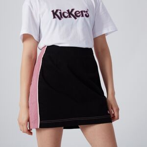 Kickers Women's Side Stripe Skirt Pink/Black- 13256284