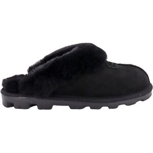 UGG , Black Suede Mule Sandals ,Black female, Sizes: 4 UK