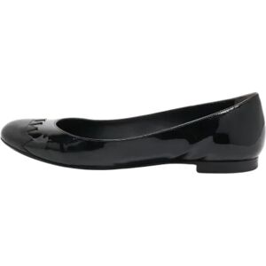 Fendi Vintage , Pre-owned Leather flats ,Black female, Sizes: 4 1/2 UK