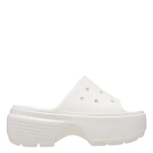 Crocs , Comfortable Sandals for Everyday Wear ,White female, Sizes: 5 UK, 3 UK, 1 UK, 4 UK, 2 UK