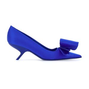 Salvatore Ferragamo , Ferragamo With Heel Blue ,Blue female, Sizes: 4 1/2 UK