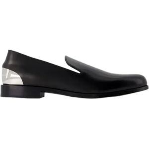 Alexander McQueen Pre-owned , Pre-owned Leather flats ,Black female, Sizes: 10 UK