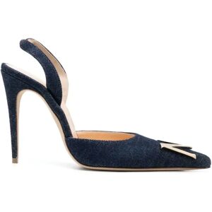 Magda Butrym , Denim Slingback Pumps ,Blue female, Sizes: 7 UK, 6 1/2 UK, 8 UK, 5 UK, 5 1/2 UK, 3 UK, 4 UK