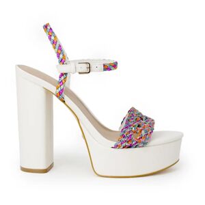 Guess , Women`s High Heeled Sandals ,White female, Sizes: 8 UK